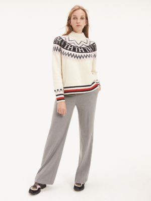 tommy hilfiger mock neck jumper