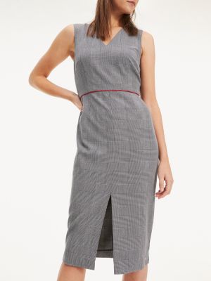 tommy hilfiger grey dress