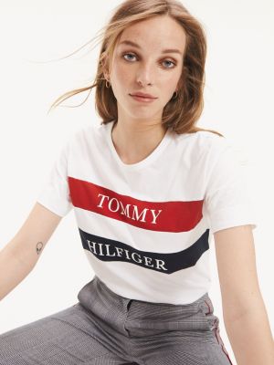 tommy hilfiger longline t shirt