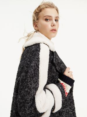 tommy hilfiger teddy coat