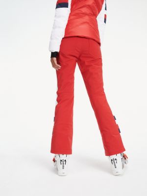 tommy hilfiger red trousers