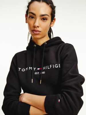 tommy hilfiger essential logo fleece sweatshirt