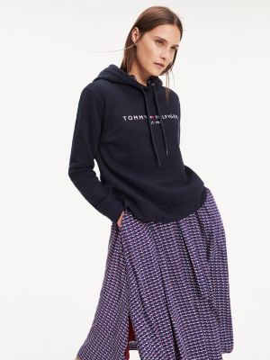 tommy hilfiger essential logo fleece sweatshirt