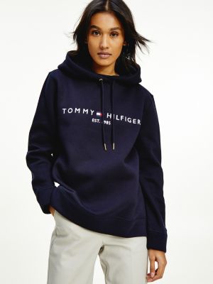 tommy hilfiger logo hoodie