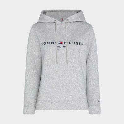 Logo Drawstring Hoody | PURPLE Hilfiger