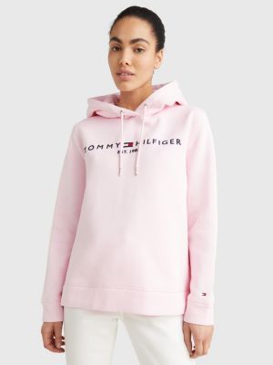 Fleece Logo Hoody | PINK | Tommy Hilfiger