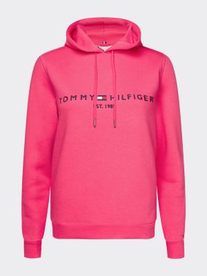 pink hilfiger hoodie