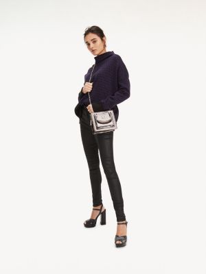 tommy hilfiger coated jeans