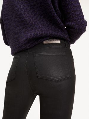 tommy hilfiger coated jeans