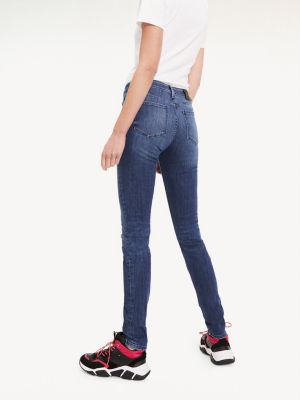 tommy hilfiger high rise skinny jeans