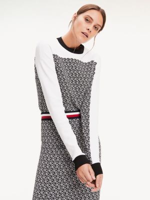 tommy hilfiger black jumper womens