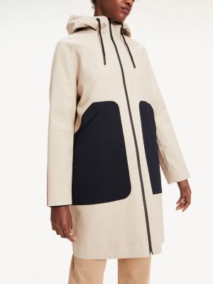 tommy hilfiger iggy colour block parka