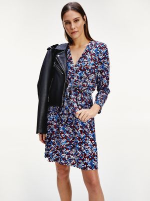 tommy hilfiger v neck dress