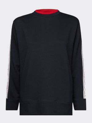 tommy hilfiger logo sleeve sweatshirt