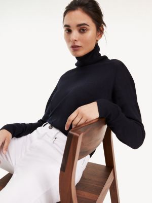 tommy hilfiger roll neck jumper