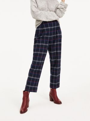 tommy hilfiger check trousers