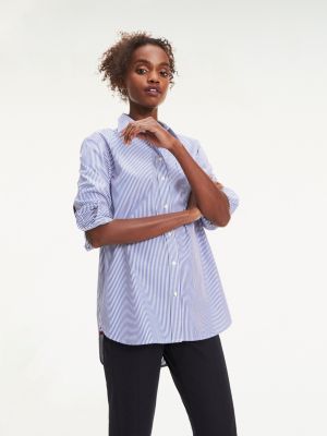 tommy hilfiger tape shirt