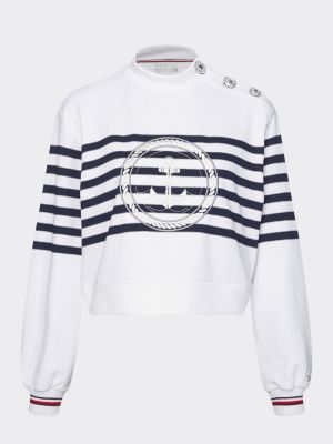 white tommy sweatshirt