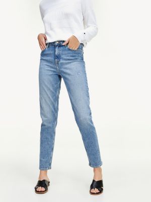 tommy hilfiger high rise tapered