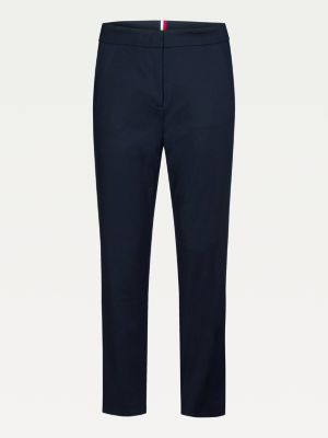 slim ankle length pants