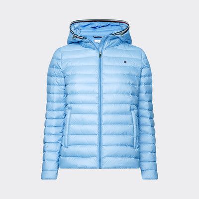 tommy hilfiger hooded packable jacket