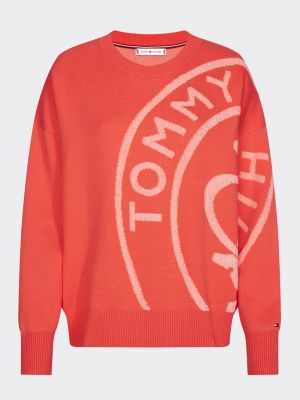 orange tommy jumper