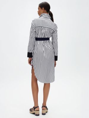 tommy hilfiger dress striped