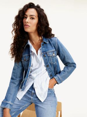 tommy jeans denim jacket womens