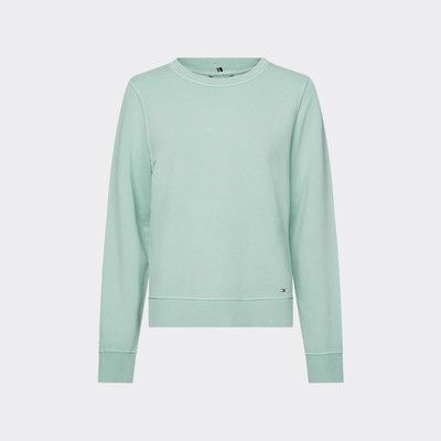 tommy hilfiger mint green sweatshirt