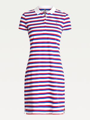 tommy hilfiger striped polo dress