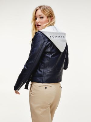 tommy hilfiger biker jacket