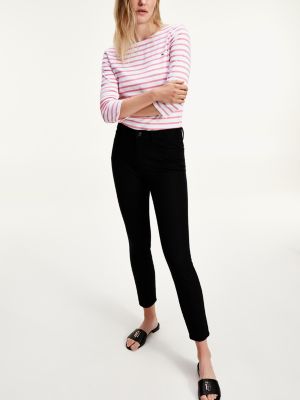 tommy hilfiger black trousers