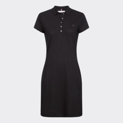 black polo dress