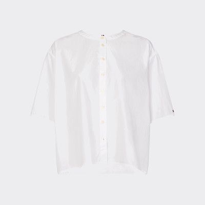 tommy hilfiger white blouse