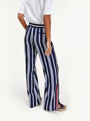 tommy hilfiger striped trousers