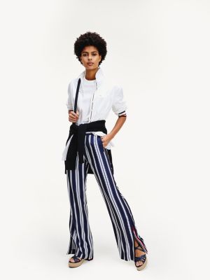 tommy hilfiger striped trousers