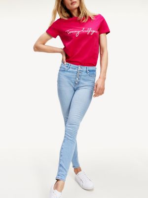 slim fit button fly jeans