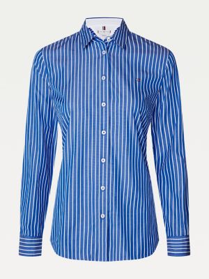 tommy hilfiger vertical striped shirt