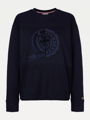 tommy icons crest sweater