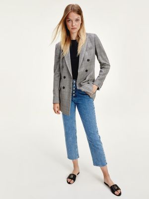 tommy hilfiger double breasted blazer