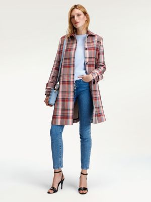 tommy jeans oversized tube quilted coat