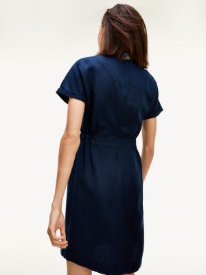 tommy hilfiger linen dress