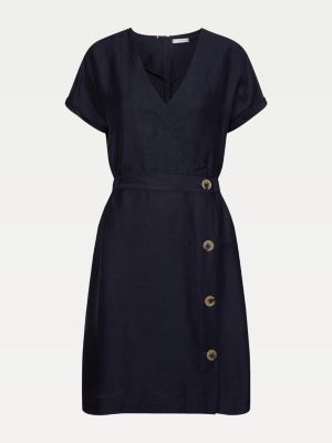 tommy hilfiger linen dress