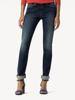 Milan Slim Fit Faded Jeans | DENIM 