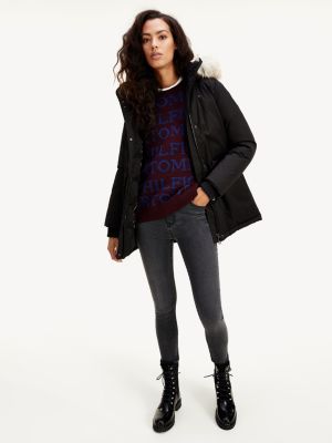 tommy down filled parka