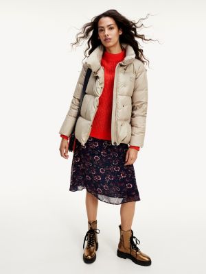 tommy hilfiger recycled polyester down jacket