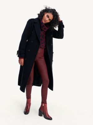 Recycled Wool Cashmere Trench Coat 
