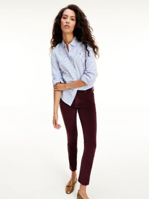 chemise bleu femme tommy hilfiger