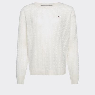 tommy hilfiger cable knit jumper