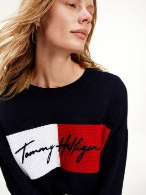 Signature Logo Organic Cotton Jumper 